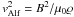 Mathematical equation: \hbox{$v_{\mathrm{Alf}}^2 = B^2 / \mu_0 \varrho$}