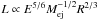 Mathematical equation: \hbox{$L\propto E^{5/6}M_{\rm ej}^{-1/2}R^{2/3}$}