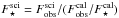 Mathematical equation: \hbox{$F_{\star}^{\rm sci} = F_{\rm obs}^{\rm sci} / (F_{\rm obs}^{\rm cal}/F_{\star}^{\rm cal})$}