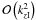 Mathematical equation: \hbox{$\mathcal{O} \left( k_{z \rm I}^2 \right)$}