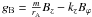 Mathematical equation: \hbox{$\gb = \frac{m}{\ra} B_z - k_z B_\varphi$}