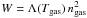 Mathematical equation: \hbox{$W=\Lambda(T_{\rm gas})\,n_{\rm gas}^2$}