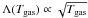Mathematical equation: \hbox{$\Lambda(T_{\rm gas})\propto\sqrt{T_{\rm gas}}$}
