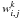 \hbox{$w_{i,j}^k$}