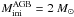 Mathematical equation: \hbox{$M^{\rm AGB}_{\rm ini} = 2~M_{\odot}$}