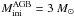 Mathematical equation: \hbox{$M^{\rm AGB}_{\rm ini} = 3~M_{\odot}$}