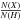 \hbox{${{N{\left({X}\right)}}\over{N{\left({H}\right)}}}$}