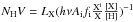 Mathematical equation: \hbox{$N_{\rm H} V = L_{\rm X} (h \nu A_{\rm i} f_{\rm i} \frac{\rm X^{i}}{\rm X} \frac{\rm [X]}{\rm [H]})^{-1}$}