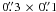 Mathematical equation: \hbox{$0\farcs3\,\times\,0\farcs1$}