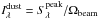 Mathematical equation: \hbox{$I_{\lambda}^{\rm dust}=S_{\lambda}^{\rm peak}/\Omega_{\rm beam}$}