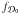 \hbox{$f_{\cD_0}$}