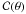 \hbox{$\mathcal{C}(\theta)$}