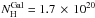 Mathematical equation: \hbox{$N_{\rm H}^{\rm Gal} = 1.7 \,\times\, 10^{20}$}