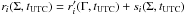 Mathematical equation: \hbox{$r_{i}(\Sigma,t_{\rm UTC})=r'_{i}(\Gamma,t_{\rm UTC})+s_{i}(\Sigma,t_{\rm UTC})$}