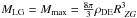 Mathematical equation: \hbox{$M_{\rm LG} = M_{\rm max} = \frac{8\pi}{3}\rho_{\rm DE}R_{\ ZG}^{3}$}