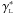 Mathematical equation: \hbox{$\gamma^\ast_{{\rm \ssty L}}$}