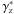 Mathematical equation: \hbox{$\gamma^\ast_{\ssty Z}$}