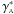 Mathematical equation: \hbox{$\gamma^\ast_{\rm \ssty A}$}