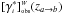 Mathematical equation: \hbox{$\obs{\gen{\gamma^{\ast}}}^{\ssty W}(z_{a \rightarrow b})$}