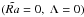 Mathematical equation: \hbox{$(\tilde{Ra}=0,\ \Lambda=0)$}