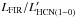 Mathematical equation: \hbox{$L_{\rm FIR}/L'_{\rm HCN(1-0)}$}