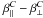 Mathematical equation: \hbox{$\beta^C_\parallel - \beta^C_\perp$}