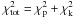 Mathematical equation: \hbox{$\chi_{\mathrm{tot}}^2=\chi_{\mathrm{p}}^2+\chi_{\mathrm{k}}^2$}