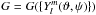 Mathematical equation: \hbox{$G=G(\{Y_l^m(\vartheta,\psi)\})$}