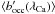 Mathematical equation: \hbox{$\langle b'_{\mathrm{occ}}(\lambda_{\mathrm{Ca}}) \rangle$}