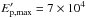 Mathematical equation: \hbox{$E_{\rm p,max}' = 7 \times 10^{4}$}