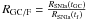 Mathematical equation: \hbox{$R_{\rm GC/F}=\frac{R_{\rm SNIa}(t_{\rm GC})}{R_{\rm SNIa}(t_{\rm f})}$}