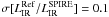 Mathematical equation: \hbox{$\,\sigma[L_{{\rm IR}}^{{\rm Ref}}/L_{{\rm IR}}^{{\rm SPIRE}}]=0.1\,$}
