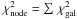 Mathematical equation: \hbox{$\chi^{2}_{{\rm node}}=\sum\,\chi^{2}_{{\rm gal}}$}