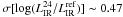 Mathematical equation: \hbox{$\sigma[{\rm log}(L_{{\rm IR}}^{24}/L_{{\rm IR}}^{{\rm ref}})] \thicksim 0.47\,$}