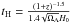 Mathematical equation: \hbox{$t_{\rm H}=\frac{\left(1+z\right)^{-1.5}}{{1.4\sqrt{\Omega_{\Lambda}}H_{0}}}$}