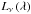 Mathematical equation: \hbox{$L_\nu\left(\lambda\right)$}