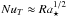 \hbox{$\NuT\approx\Ras^{1/2}$}