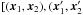 \hbox{$[(\vec x_1, \vec x_2), (\vec x_1', \vec x_2 '$}