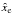\hbox{$\hat{x}_{\rm e}$}