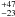 \hbox{$_{-23}^{+47}$}