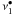 \hbox{$\nu_1^{\bullet}$}