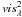\hbox{$vis^2_{\lambda}$}