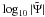 Mathematical equation: \hbox{$\log_{10} |\tilde \Psi|$}