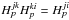 Mathematical equation: \hbox{$H^{jk}_{p}H^{ki}_{p}=H_{p}^{ji}$}