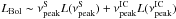 Mathematical equation: \hbox{$L_{\rm Bol} \sim \nu^{\rm S}_{\rm peak}L({\nu^{\rm S}_{\rm peak}}) + \nu^{\rm IC}_{\rm peak}L({\nu^{\rm IC}_{\rm peak}})$}