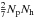 Mathematical equation: \hbox{$\frac{2}{7}N_{\rm p} N_{\rm h}$}