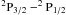 Mathematical equation: \hbox{$^2{\rm P}_{3/2}-^2{\rm P}_{1/2}$}