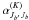 Mathematical equation: \hbox{$\alpha^{(K)}_{J_{b^\prime}J_b}$}