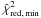 Mathematical equation: \hbox{$\hat\chi^2_{\rm red,\,min}$}