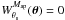 Mathematical equation: \hbox{$W^{\Map}_{\theta_{\rm s}}(\vtheta) = 0$}